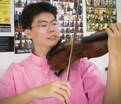 Mr Ng Wei Ping — Violin Instructor & Concert Violinist